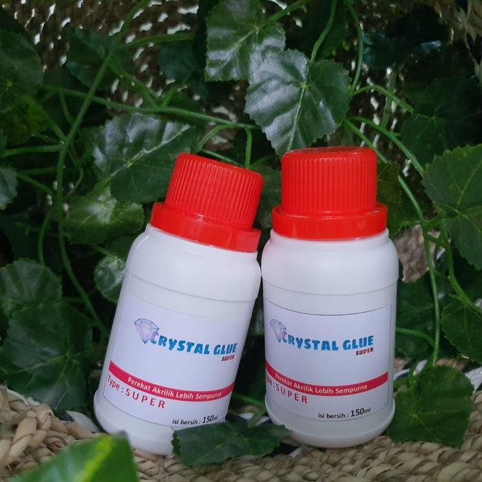 Gambar lem akrilik type super / lem acrylic dari crystal glue akrilik undefined Tokopedia