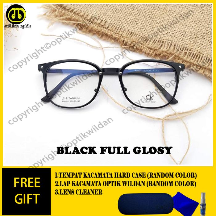 Gambar PAKET KACAMATA BLUECHROMIC ONEDRIVE DOMAS 6011 - BLACK GLOSSY dari Optik wildan undefined Tokopedia