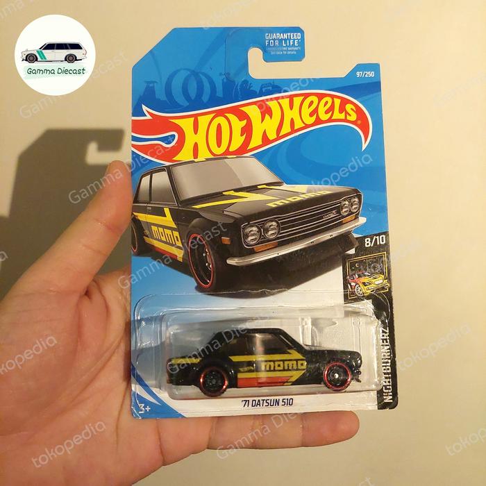 Hot Wheels Collector 2017 Datsun Bluebird 510 - Édition Limitée K-Mart Mail-In, Verte Et Noire