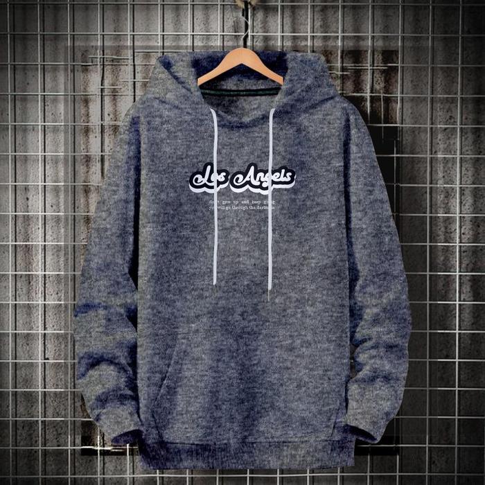 Gambar Jangan Ketinggalan Sweater Hoodie Los Angles Pria Wanita Terbaru / - ABU TUA, L dari hendroantishop undefined Tokopedia