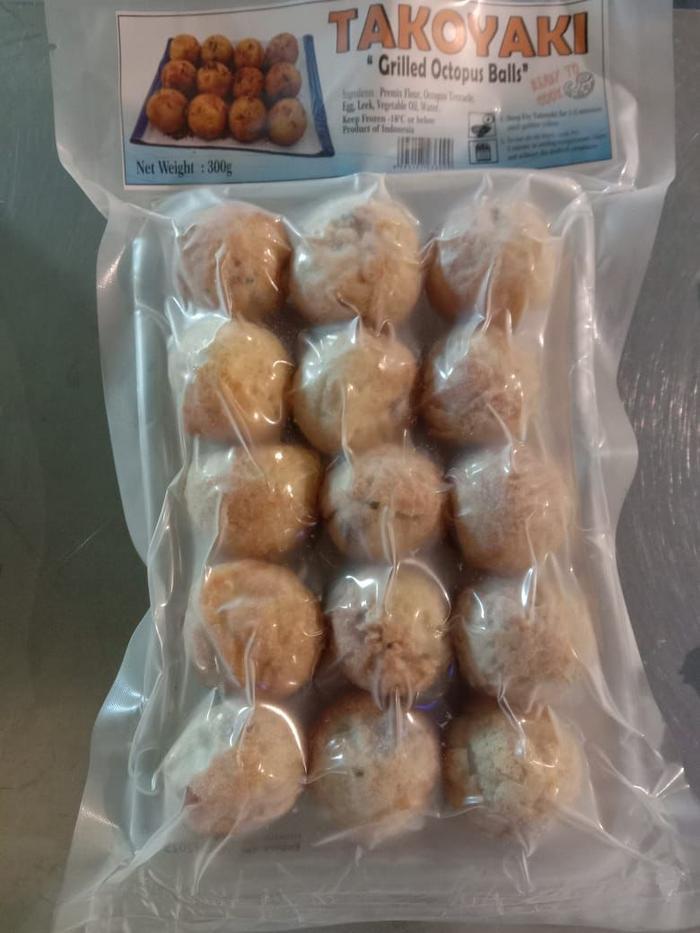 Gambar Takoyaki Gurita Octopus Ball Frozen - 300gr Ready to cook Siap santap dari Pasar Grosir Daging undefined Tokopedia