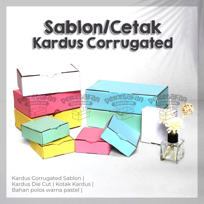 Gambar CETAK Kardus Corrugated | CUSTOM Box Packing Souvenir Pizza| 100x65cm dari percetakankarduscom undefined Tokopedia