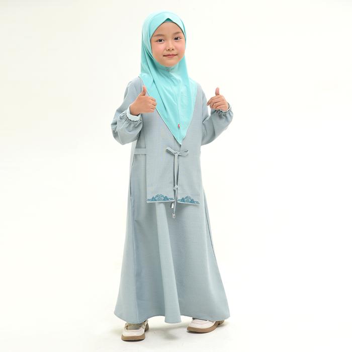 Gambar Rabbani - Gamis Kemko Couple Anak Huzya Exclusive - Gamis - Sage, 1-2 Tahun dari Rabbani ID_NEW undefined Tokopedia