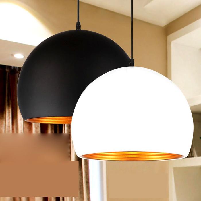 Gambar Lampu hias gantung vintage retro INDUSTRIAL DOUBLE REFLECTOR simple dari wiradio undefined Tokopedia