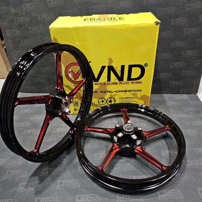 Gambar Velg Velek VND AK55 AK 55 2 Tone R17 P5 Yamaha Mx King - Merah dari Cemerlang6Brothers undefined Tokopedia