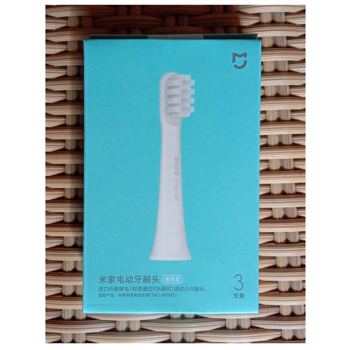 Gambar Sikat Gigi Elektrik Electric Toothbrush Xiaomi Mijia T100 - Refill 3 pieces dari Fortuna Centre undefined Tokopedia