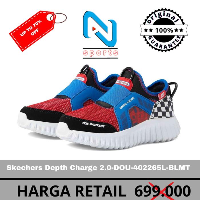 Sepatu Sneakers Depth Charge Skechers Jual [ori] Sepatu Anak Pria