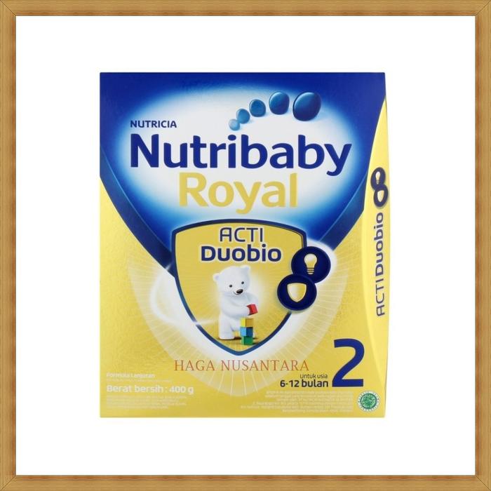 Gambar Nutribaby Royal 2 400 gr Acti Duobio (Usia 6-12 Bulan) 400g dari Haga Nusantara undefined Tokopedia