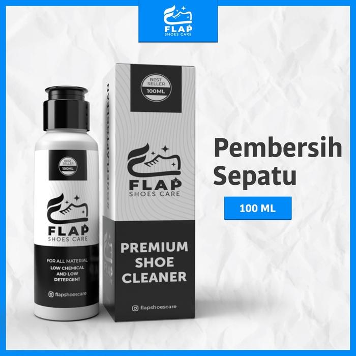 Gambar Cairan Pembersih Sepatu Putih dan Sepatu Berwarna Flapshoes dari Helios Mart undefined Tokopedia