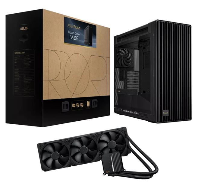 Gambar ASUS ProArt PA602 | E-ATX Mid Tower Case - X ProArt LC 420 dari ASUS COMPONENT Kota Administrasi Jakarta Pusat Tokopedia