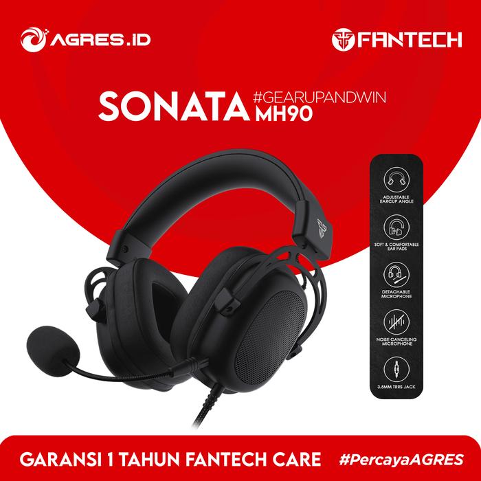 Gambar Fantech SONATA MH90 | Multi Platform Gaming Headphone / Headset dari AGRES ID JOGJA undefined Tokopedia