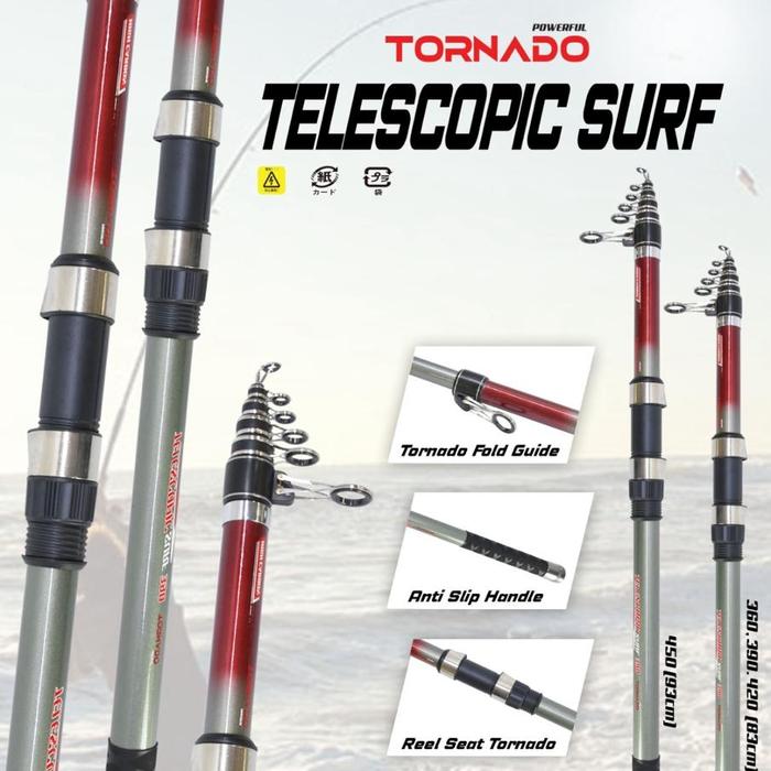 Gambar Joran Telescope SURF Tornado - 450 Cm dari HAJI LOLO_FISHING undefined Tokopedia
