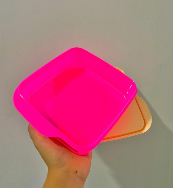 Gambar Lunch Box Bekal Tempat Makan Anak Tanpa Sekat - Pink dari Jakarta Project undefined Tokopedia