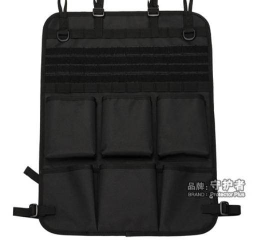 Gambar Organizer Tempat Duduk Mobil Taktis dengan Sistem Molle dan Storage - Army Black dari TibaTibaAda undefined Tokopedia