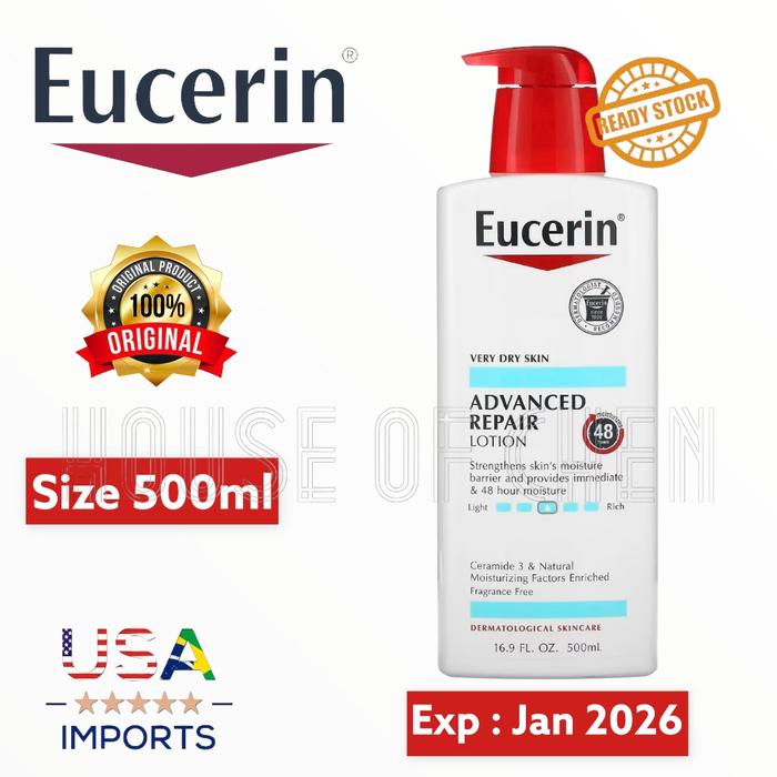 Gambar Eucerin Advanced Repair Lotion 500ml - 500ml dari House of Chen undefined Tokopedia