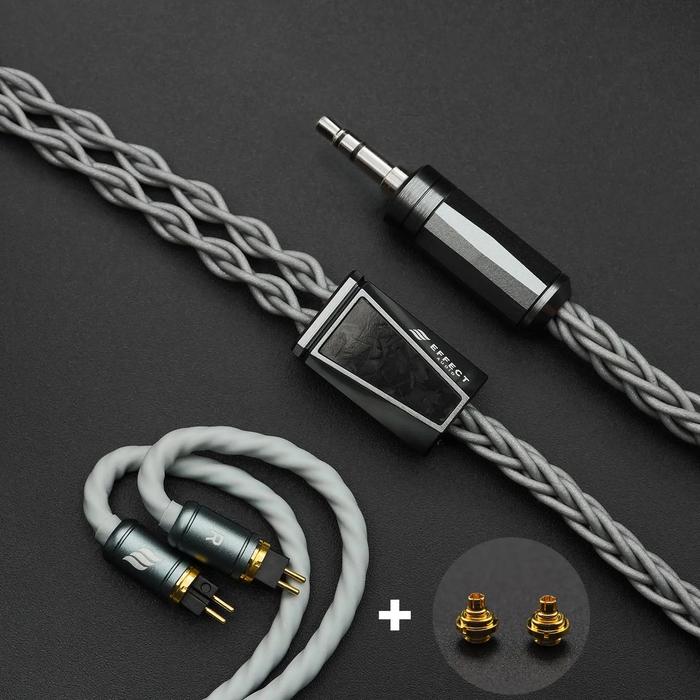 Gambar New Effect Audio Signature Series Eros S Earphone Cable 26 AWG 8 Wi dari Pink Raspberry undefined Tokopedia
