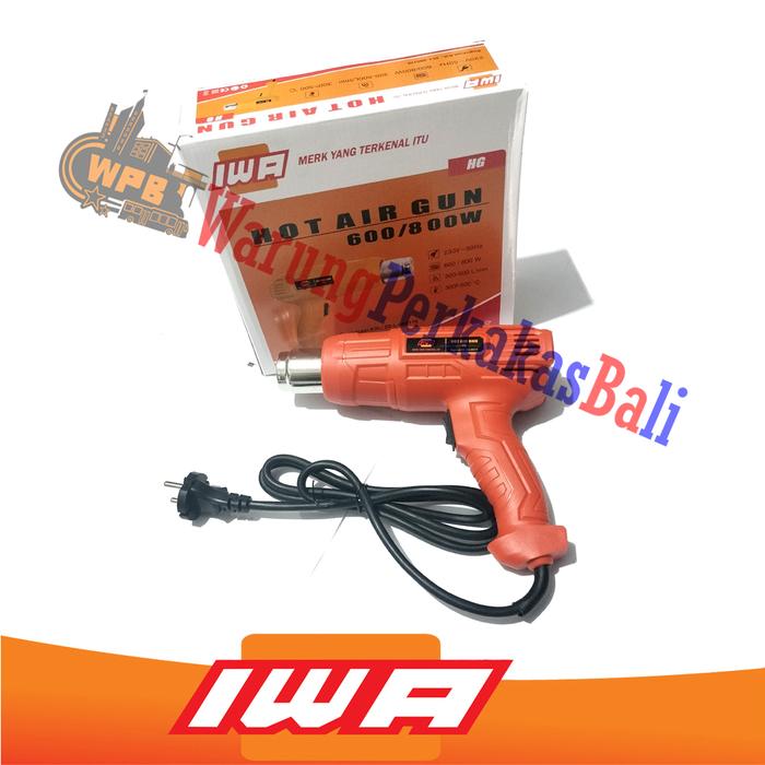 Gambar NANKAI Hot Air Gun - Hot Gun - Pemanas Kaca Film Sticker - IWA dari Markas Perkakas Bali undefined Tokopedia