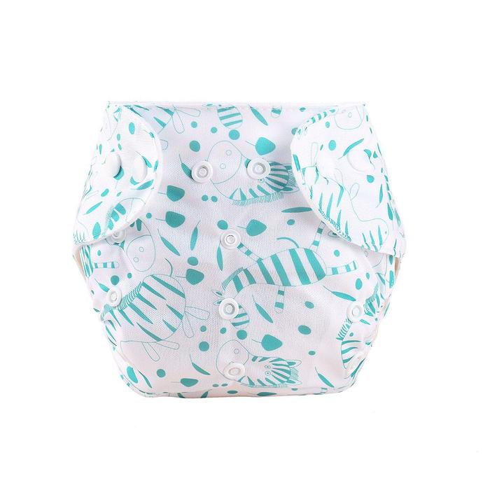 Gambar POPOK Bayi Bahan Lembut Kain Kancing Cloth Diaper Clodi Nyaman - ZEBRA TOSCA dari easter's store undefined Tokopedia