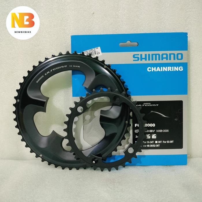 プラクシスワークス チェーンリング 50/34T BCD110 美品 Road 110BCD