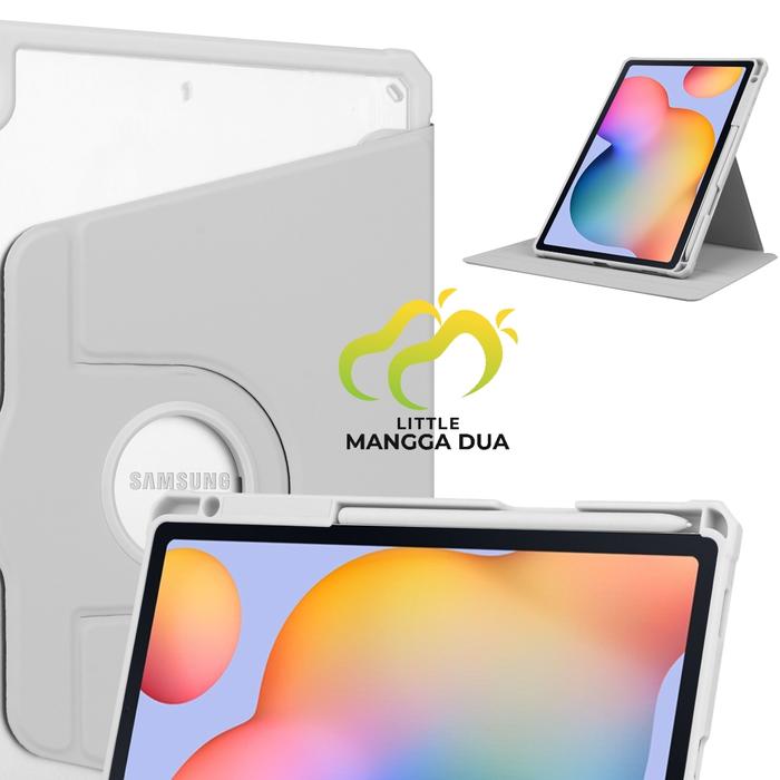 Gambar Case Samsung Galaxy Tab S9 FE S9fe S9+ Fe+ FE Plus Rotate Cover Casing - Grey, S9FE S9 dari little mangga dua undefined Tokopedia