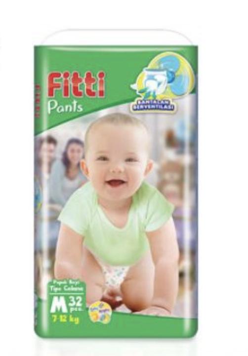 Gambar Fitti Pants S 40 / M 32 / L 28 / XL 26 Popok Celana - M 32 dari Cari Pampers undefined Tokopedia