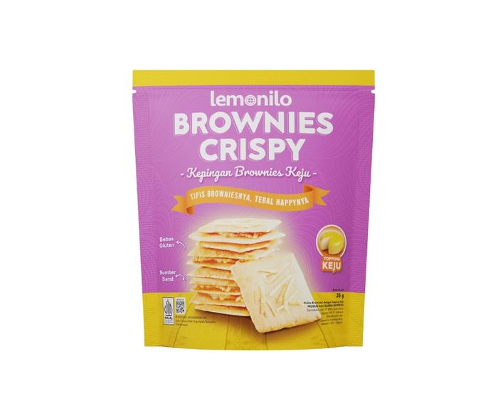 Gambar Lemonilo - Brownies Crispy - Kepingan Brownies Coklat -  35gr - Keju dari Allofsnackid undefined Tokopedia
