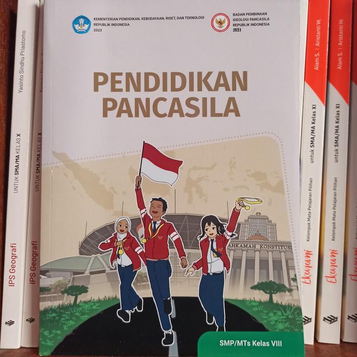 Gambar BUKU PENDIDIKAN PANCASILA PPKN PKN KELAS 2 8 VIII SMP KEMENTERIAN KURIKULUM MERDEKA EDISI REVISI dari Toko Buku Lestari undefined Tokopedia