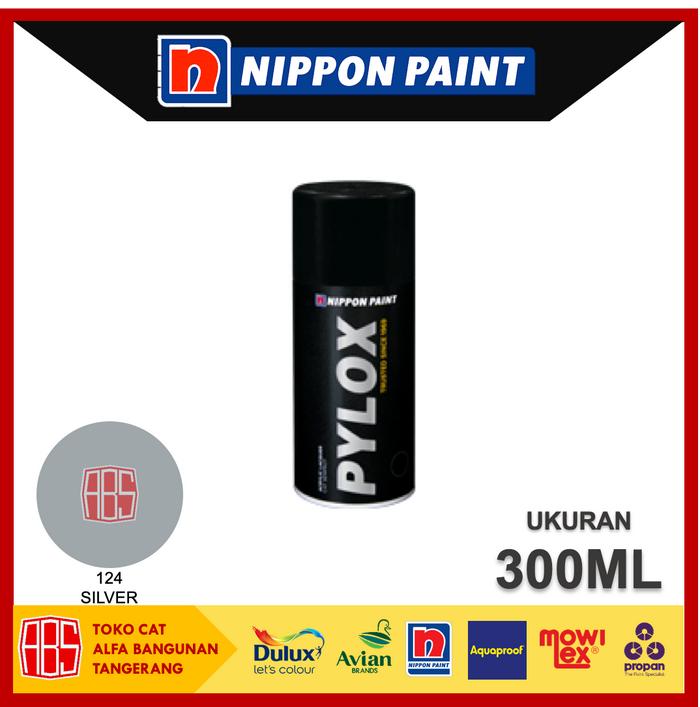 Gambar Cat Pylox by Nippon Paint 300ML - Cat Semprot - Silver dari Toko Cat Alfa Bangunan undefined Tokopedia