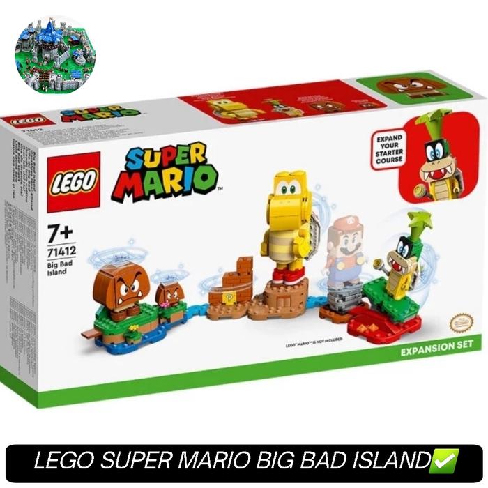 Gambar LEGO 71412 SUPER MARIO Big Bad Island- Expansion Set dari Kingdom Bricks undefined Tokopedia