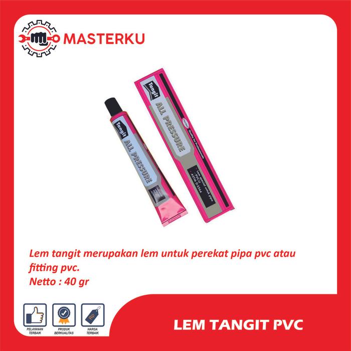 Gambar Lem PVC Tangit 40 gr / Lem Paralon / Lem Pipa - lem castol dari Masterku Teknik undefined 5 Tokopedia