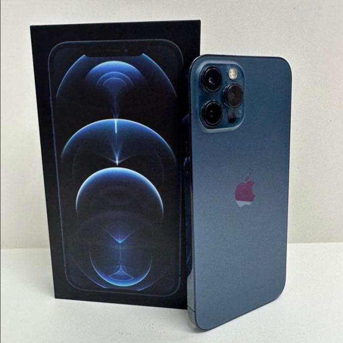 iPhone 12 Pro Max 256GB PacificBlue ジャンク iPhone 12 Pro Max Pacific Blue 256GB (Unlocked) – Plug