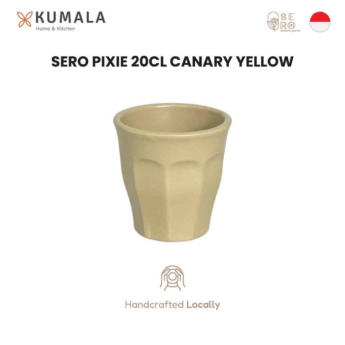 Gambar SERO Pixie Cup 200ml Sienna Pink - Two Tone - Gelas Keramik - CANARY Yellow dari Kumala Home & Kitchen undefined Tokopedia
