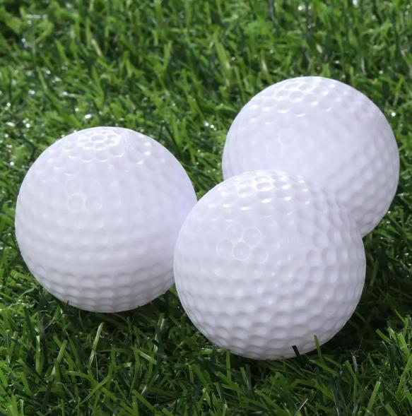 Gambar Bola Ball Golf Plastik Tali  Alat Bantu Latihan Ayunan Pukulan Puting - 3Pc Bolaplastik dari Clicked Ind undefined Tokopedia