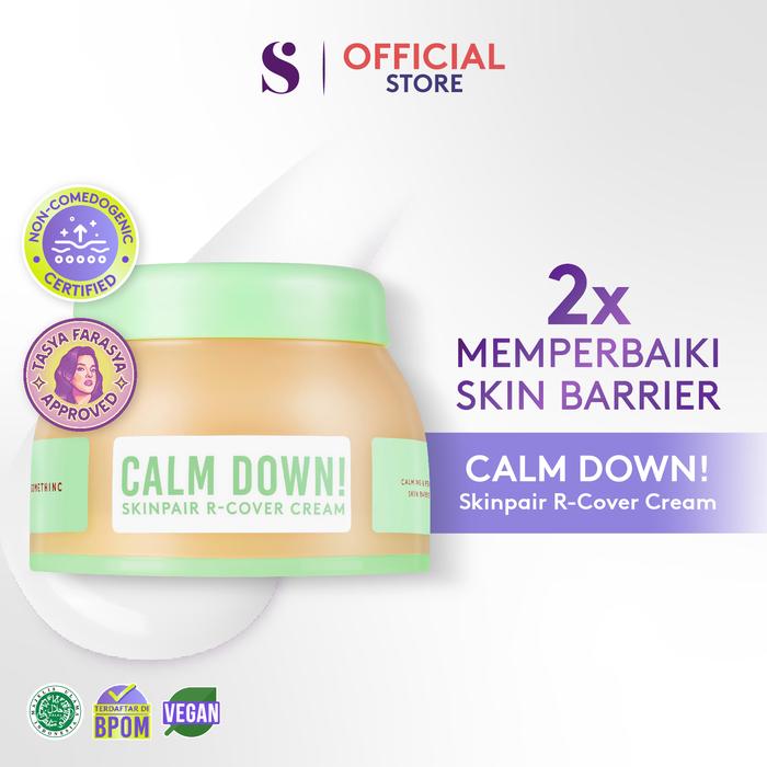 Gambar [DT] SOMETHINC Calm Down! Skinpair R-Cover Cream - 30ml dari Somethinc undefined Tokopedia