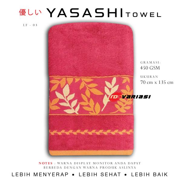 Gambar Handuk Mandi Travel Premium Super Katun - Yasashi LF 03 dari TDC Variasi undefined Tokopedia