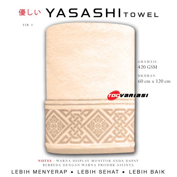 Gambar Yasashi Handuk Mandi Katun Bambu Dewasa Travel - Yasashi FIR 01 dari Durable Indonesia undefined Tokopedia
