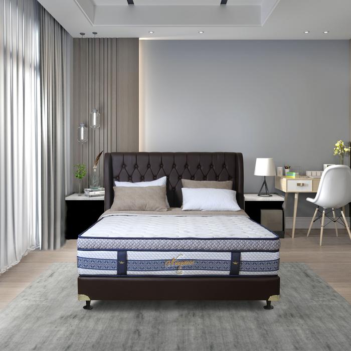 Gambar Airland Nagano Kasur Spring Bed Set EuroTop Natural Latex Medium Firm Free Bantal - 160x200 dari Airland Shop undefined Tokopedia