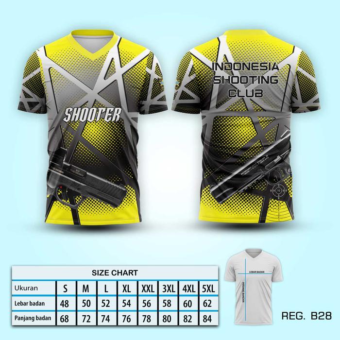 Gambar kaos sport sniper, jersey perbakin - B28, S dari HobiAdventure undefined Tokopedia