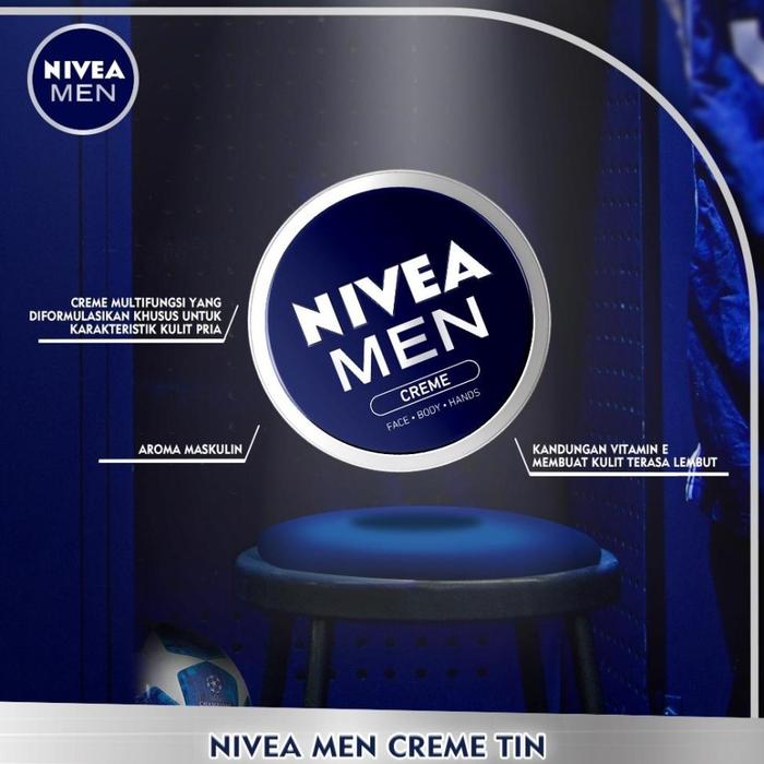 Gambar NIVEA Men Creme Moisturizer Face & Body / Krim Pelembab u. Pria 30 ml dari vyzone undefined Tokopedia