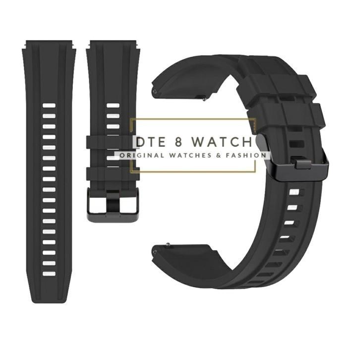 Gambar Strap Xiaomi Watch 2 Pro Silikon Rubber Wings 22mm Wg Quick Release - Black dari DTE 8 Watch undefined Tokopedia