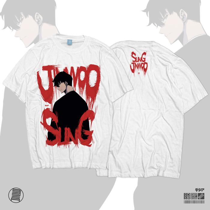 Gambar Kaos Sung Jinwoo Solo Leveling Anime Manga Manhwa T-Shirt Baju DJA - Putih, 3XL dari DJA CLOTH undefined Tokopedia