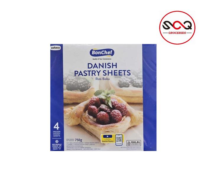 Gambar Bonchef Danish Pastry Sheet 750gr dari SAQ Groceries undefined Tokopedia
