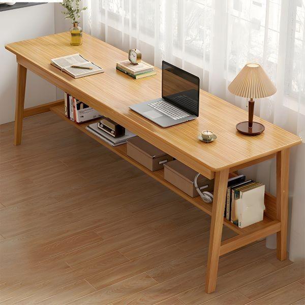 Gambar OFFICE DESK WOOD - MEJA KERJA MINIMALIS - MEJA BELAJAR KAYU JATI SOLID dari SELONJOR JATI FURNITURE undefined Tokopedia
