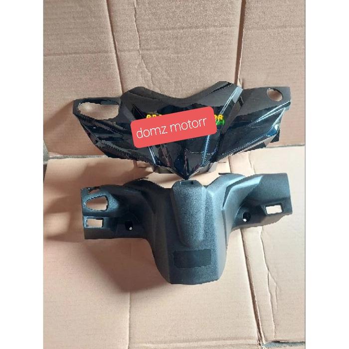 Gambar cover batok depan belakang honda beat fi esp 2015_2016 starter halus - Hitam dari AB MOTOR99 undefined Tokopedia
