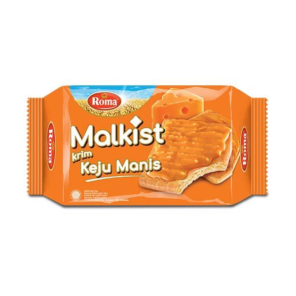 Gambar ROMA MALKIST SALUT KRIM KEJU MANIS 90 GR - MALKIST SALUT KEJU MANIS dari Cari Mart undefined Tokopedia