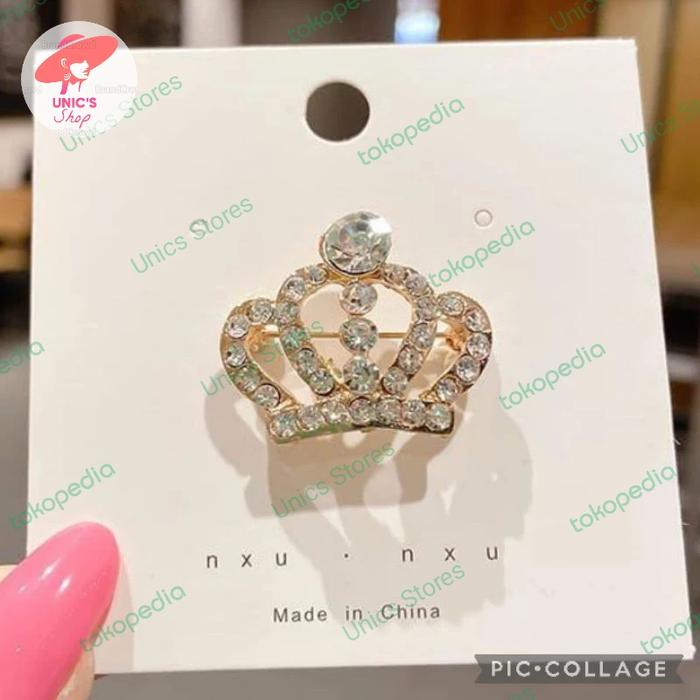 Gambar Bros Premium Hijab Fashion Elegan Aksesoris Wanita - Mahkota dari Unics Stores undefined Tokopedia