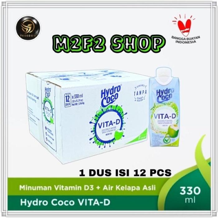 Gambar Minuman Air Kelapa Hydro Coco VITA-D - 330 ml (Kemasan Karton) dari putrisastore undefined Tokopedia