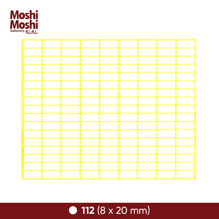 Gambar Label Sticker Undangan Shelf Adhesive Paper Kertas Tempel Dokumen 7Lbr - 112 dari Moshi Moshi Indonesia undefined Tokopedia