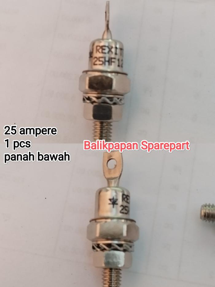 Gambar Dioda diode stud baut kabel Rectifier genset 25 40 70 85 A ampere - 25 HF dari Balikpapan Spareparts undefined Tokopedia