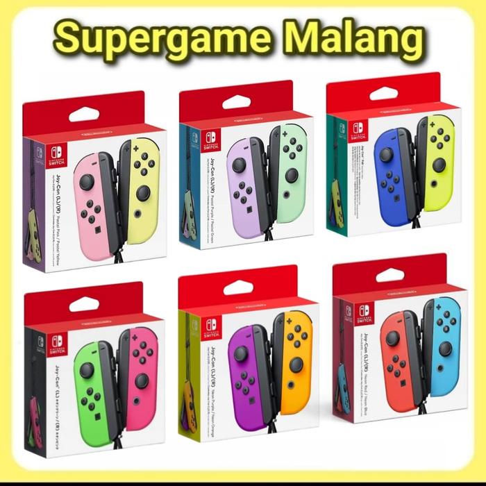 Gambar joycon nintendo switch - Ungu Orange dari Supergame Malang undefined Tokopedia